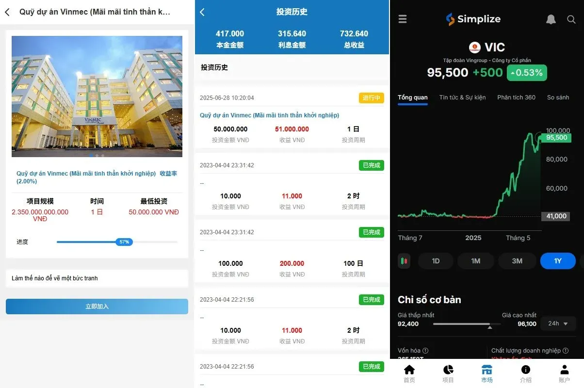 【海外越南项目投资源码】海外投资众筹系统/越南投资理财/前端VUE